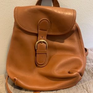 Authentic Coach mini backpack.